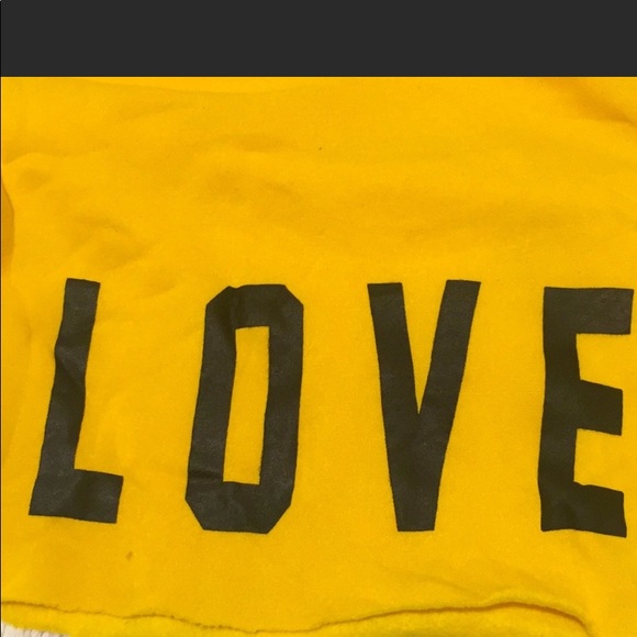 💛ROMA CONCEPTS CROPPED HOODIE WITH LACE UP SLEEVES💛 - Picture 5 of 8